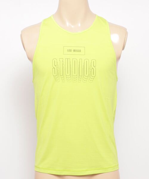 Reebok(リーボック)の「レズミルズ アクティブチル シングレット (タンクトップ・メンズ・ブラック/イエロー・X-LARGE/X-SMALL/XX-LARGE/LARGE/MEDIUM/SMALL/XXX-LARGE)」の14枚目の写真