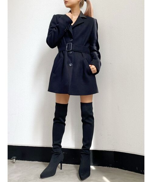 GYDA（ジェイダ）の「インストームニーハイブーツ（ブーツ・レディース・ブラック・SMALL/MEDIUM/LARGE）」の5枚目の写真