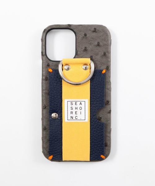 OFFSHORE（オフショア）の「SEASHORE iPhoneCASE12（スマホケース/カバー・レディース・ネイビー/グレー/ブラウン/ブラック・ONESIZE）」の2枚目の写真