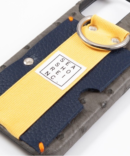OFFSHORE（オフショア）の「SEASHORE iPhoneCASE12（スマホケース/カバー・レディース・ネイビー/グレー/ブラウン/ブラック・ONESIZE）」の13枚目の写真