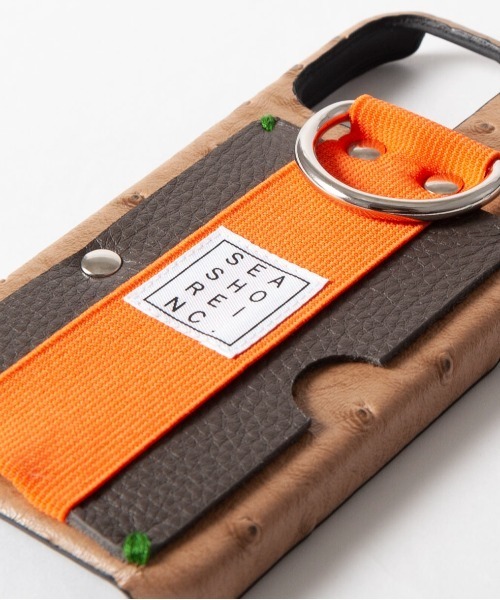 OFFSHORE（オフショア）の「SEASHORE iPhoneCASE12（スマホケース/カバー・レディース・ネイビー/グレー/ブラウン/ブラック・ONESIZE）」の14枚目の写真