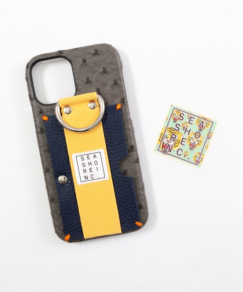 OFFSHORE（オフショア）の「SEASHORE iPhoneCASE12（スマホケース/カバー・レディース・ネイビー/グレー/ブラウン/ブラック・ONESIZE）」の9枚目の写真