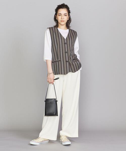 BEAUTY&YOUTH UNITED ARROWS(ビューティーアンドユースユナイテッドアローズ)の「BY ポリエステルストライプベスト(その他アウター・レディース・その他1・FREE)」の10枚目の写真