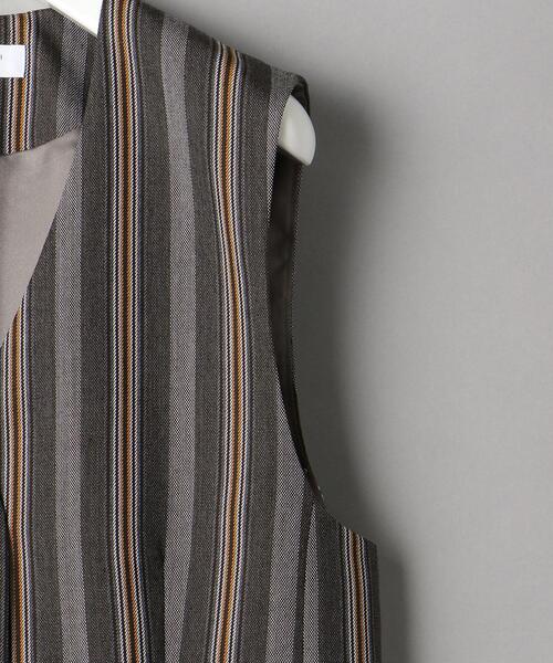 BEAUTY&YOUTH UNITED ARROWS(ビューティーアンドユースユナイテッドアローズ)の「BY ポリエステルストライプベスト(その他アウター・レディース・その他1・FREE)」の14枚目の写真