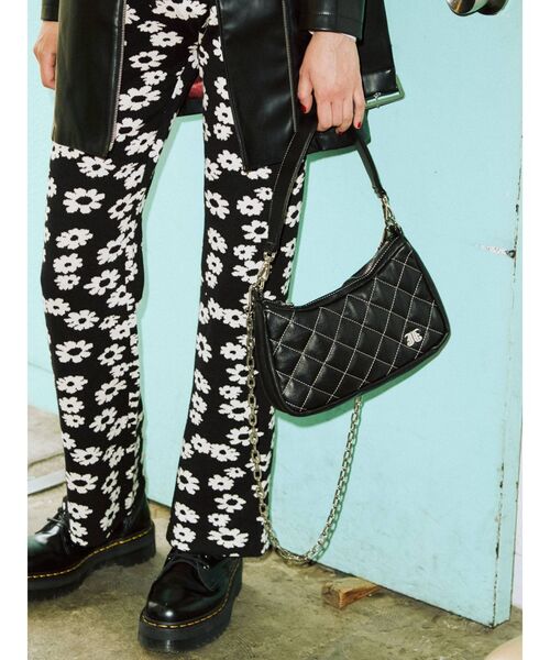 jouetie（ジュエティ）の「キルティングハーフ BAG（ハンドバッグ・レディース・ブラック/インディゴブルー/その他1・FREE）」の18枚目の写真