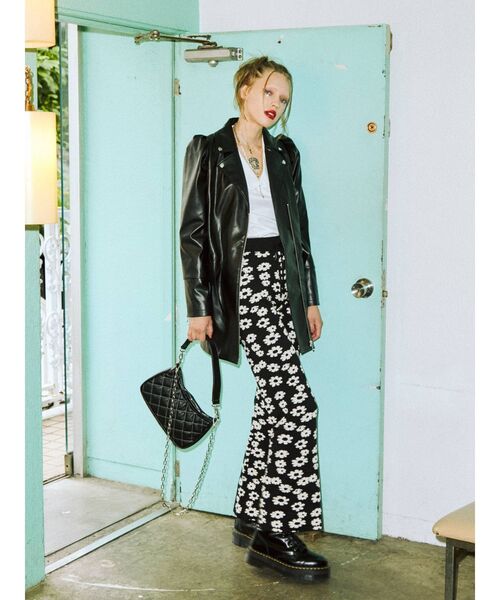 jouetie（ジュエティ）の「キルティングハーフ BAG（ハンドバッグ・レディース・ブラック/インディゴブルー/その他1・FREE）」の6枚目の写真