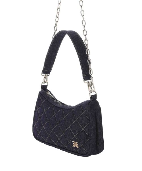 jouetie（ジュエティ）の「キルティングハーフ BAG（ハンドバッグ・レディース・ブラック/インディゴブルー/その他1・FREE）」の5枚目の写真