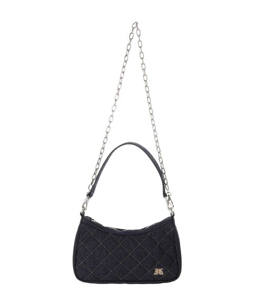 jouetie（ジュエティ）の「キルティングハーフ BAG（ハンドバッグ・レディース・ブラック/インディゴブルー/その他1・FREE）」の14枚目の写真