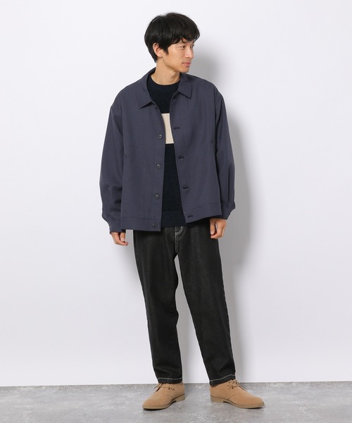 LAKOLE（ラコレ）の「ステップツイルブルゾン / 218474（ブルゾン・メンズ・ブラック/アイボリー/ネイビー・MEDIUM/LARGE）」の16枚目の写真