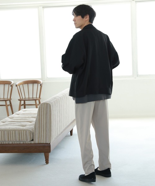 LAKOLE（ラコレ）の「ステップツイルブルゾン / 218474（ブルゾン・メンズ・ブラック/アイボリー/ネイビー・MEDIUM/LARGE）」の21枚目の写真