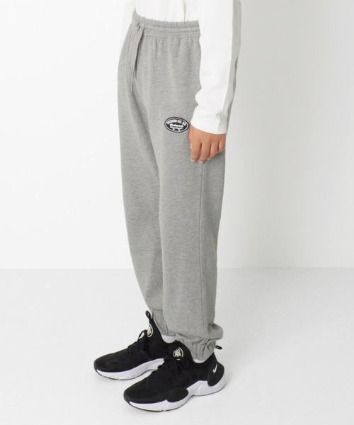 GLAZOS（グラソス）の「[ワイドテーパード]裏毛・刺繍ワッペンパンツ【セットアップ対応】（その他パンツ・キッズ・ブラック/エンジ/グレー・130cm/140cm/150cm/160cm/170cm）」の14枚目の写真