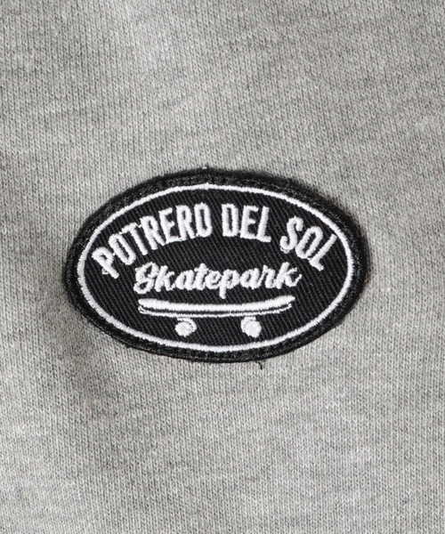 GLAZOS（グラソス）の「[ワイドテーパード]裏毛・刺繍ワッペンパンツ【セットアップ対応】（その他パンツ・キッズ・ブラック/エンジ/グレー・130cm/140cm/150cm/160cm/170cm）」の15枚目の写真