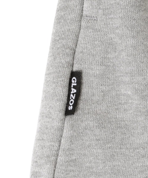 GLAZOS（グラソス）の「[ワイドテーパード]裏毛・刺繍ワッペンパンツ【セットアップ対応】（その他パンツ・キッズ・ブラック/エンジ/グレー・130cm/140cm/150cm/160cm/170cm）」の5枚目の写真