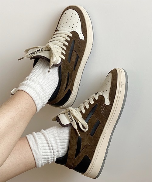 WESTBOY(ウエストボーイ)の「ビッグシルエット厚底ハイカットシューズ(3cm) WO21SH02 【WB ORIGINALS】(スニーカー・メンズ・グレー/ブラック/ブラウン・42/41/44/43)」の3枚目の写真