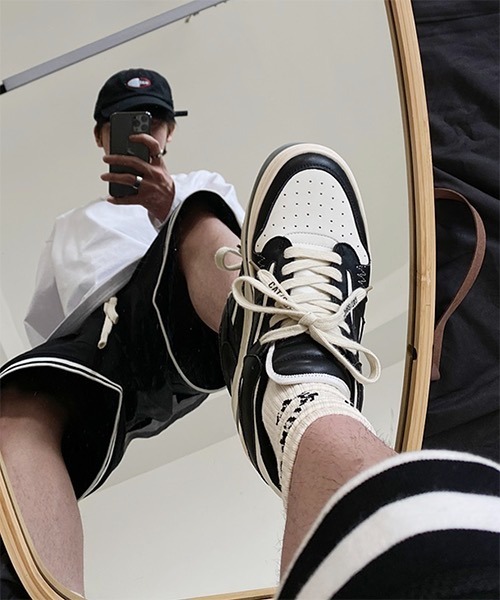 WESTBOY(ウエストボーイ)の「ビッグシルエット厚底ハイカットシューズ(3cm) WO21SH02 【WB ORIGINALS】(スニーカー・メンズ・グレー/ブラック/ブラウン・42/41/44/43)」の7枚目の写真