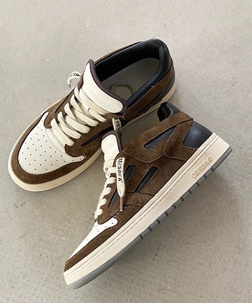 WESTBOY(ウエストボーイ)の「ビッグシルエット厚底ハイカットシューズ(3cm) WO21SH02 【WB ORIGINALS】(スニーカー・メンズ・グレー/ブラック/ブラウン・42/41/44/43)」の12枚目の写真