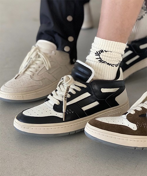 WESTBOY(ウエストボーイ)の「ビッグシルエット厚底ハイカットシューズ(3cm) WO21SH02 【WB ORIGINALS】(スニーカー・メンズ・グレー/ブラック/ブラウン・42/41/44/43)」の14枚目の写真