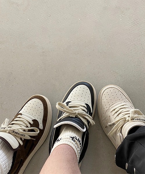 WESTBOY(ウエストボーイ)の「ビッグシルエット厚底ハイカットシューズ(3cm) WO21SH02 【WB ORIGINALS】(スニーカー・メンズ・グレー/ブラック/ブラウン・42/41/44/43)」の16枚目の写真