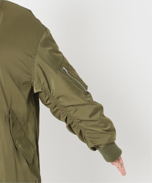 Simplicite（サンプリシテ）の「MA-1◆（ブルゾン・レディース・ブラック/カーキ・FREE）」の19枚目の写真