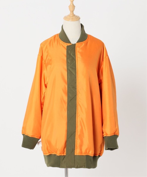 Simplicite（サンプリシテ）の「MA-1◆（ブルゾン・レディース・ブラック/カーキ・FREE）」の20枚目の写真