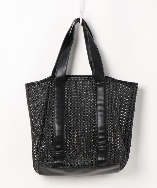 PROTCOL（プロトコル）の「PROTCOL / Braid Hand Bag / ブレイドハンドバッグ（ハンドバッグ・レディース・ブラック/オレンジ・FREE）」の6枚目の写真