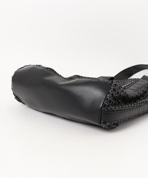 PROTCOL（プロトコル）の「PROTCOL / Braid Hand Bag / ブレイドハンドバッグ（ハンドバッグ・レディース・ブラック/オレンジ・FREE）」の5枚目の写真