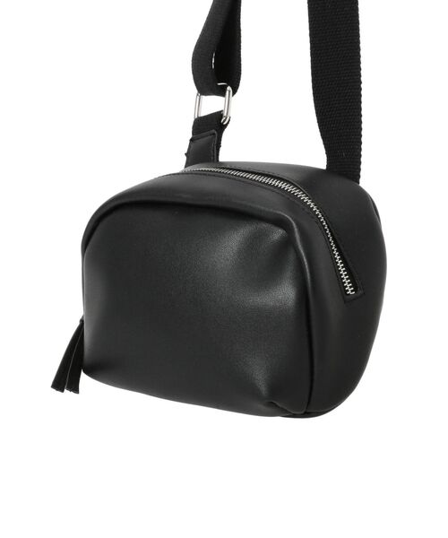 dazzlin（ダズリン）の「シンプルサークルバッグ（ハンドバッグ・レディース・オフホワイト/ブラック・FREE）」の3枚目の写真