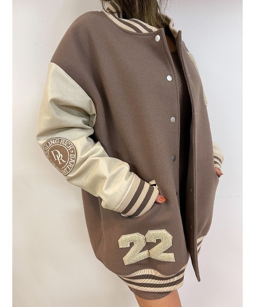 Darich ダーリッチ スタジャン XL相当 ダーリッチ Darich グラフィックオーバースタジャン （モカ