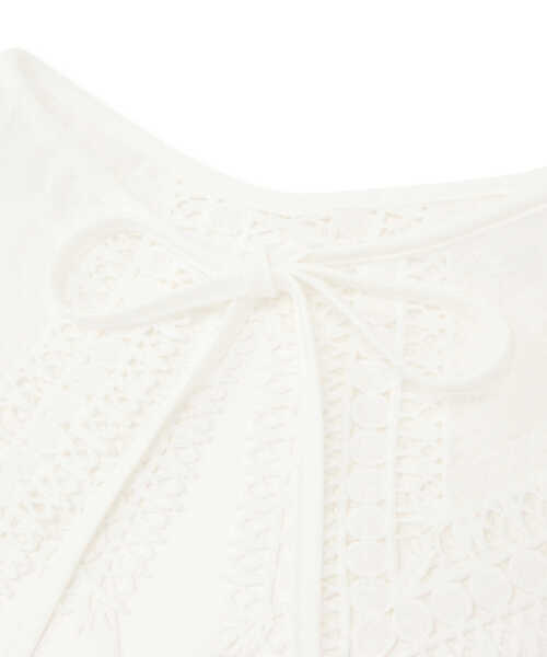 N.(N. Natural Beauty Basic)(エヌエヌナチュラルビューティーベーシック)の「ビックカラーレース付け襟(付け襟・レディース・ホワイト・フリ-)」の10枚目の写真