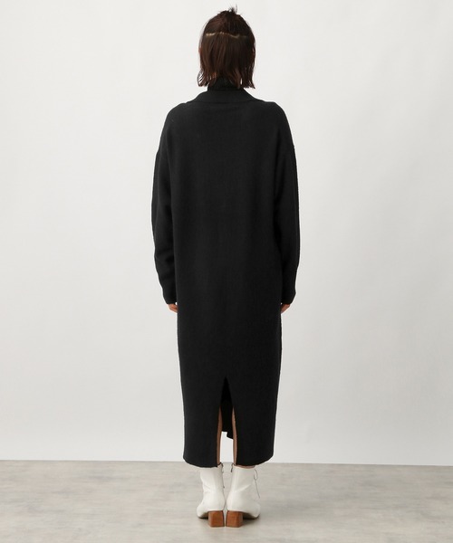 Ezick（エジック）の「スキッパーニットワンピース（ワンピース・レディース・ブラック/ピンク・FREE）」の19枚目の写真