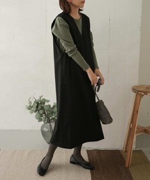 URBAN RESEARCH DOORS | ストレートラインジャンパースカート(ワンピース)