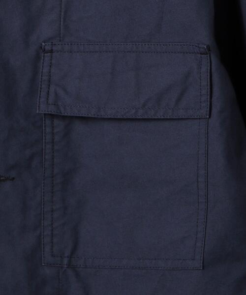 BEAUTY&YOUTH UNITED ARROWS（ビューティーアンドユースユナイテッドアローズ）の「BY コットン BAF ショート カバーオールシャツ（シャツ/ブラウス・メンズ・ベージュ/ネイビー・L/S/XL/M）」の16枚目の写真