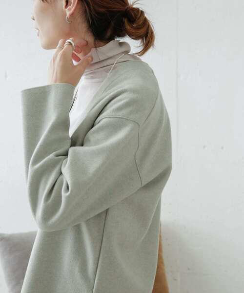 URBAN RESEARCH DOORS（アーバンリサーチドアーズ）の「深Vネックカットプルオーバー（Tシャツ/カットソー・レディース・グレー/ブラック/ブラウン・ONE）」の19枚目の写真