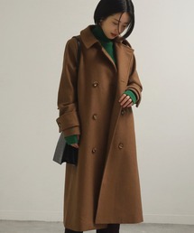 AULI | 【低身長向けサイズ】3wayダブルロングコート(その他アウター)