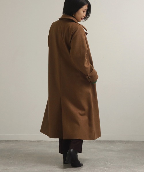 AULI（アウリィ）の「【低身長向けサイズ】3wayダブルロングコート（その他アウター・レディース・ベージュ/グリーン/ブラック・XXS/XS/S）」の12枚目の写真