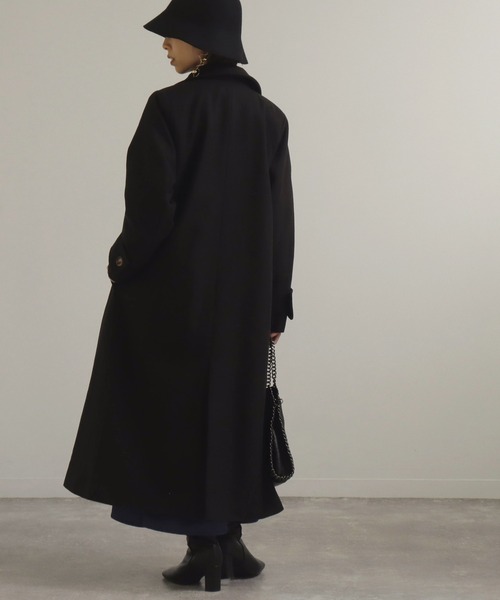 AULI（アウリィ）の「【低身長向けサイズ】3wayダブルロングコート（その他アウター・レディース・ベージュ/グリーン/ブラック・XXS/XS/S）」の7枚目の写真