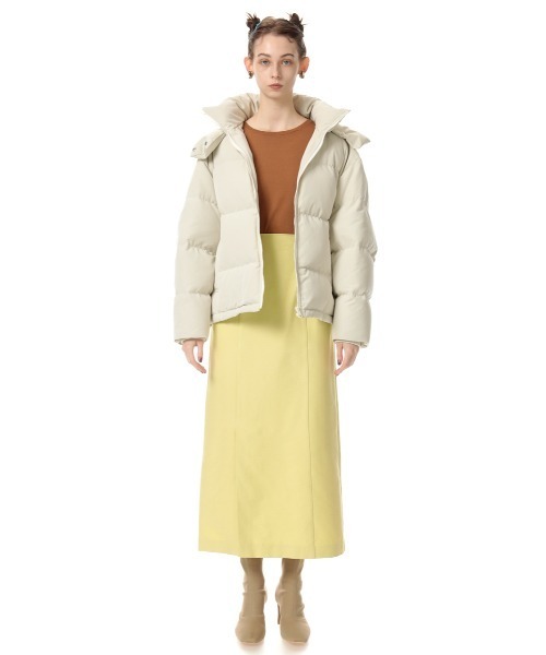 SLY（スライ）の「SLIT L/SK スリット ロングスカート（スカート・レディース・ブラック/ライトイエロー/マルチ・0/2/1）」の9枚目の写真