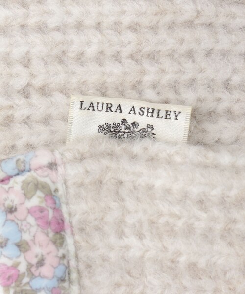 ポケット付きニットブランケット（ブランケット）｜LAURA ASHLEY