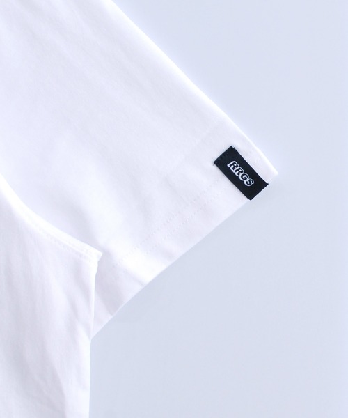 R.R.G.S(アールアールジーエス)の「COLOR LOGO T-SHIRTS(Tシャツ/カットソー・メンズ・ホワイト/ブラック・MEDIUM/LARGE/X-LARGE)」の4枚目の写真