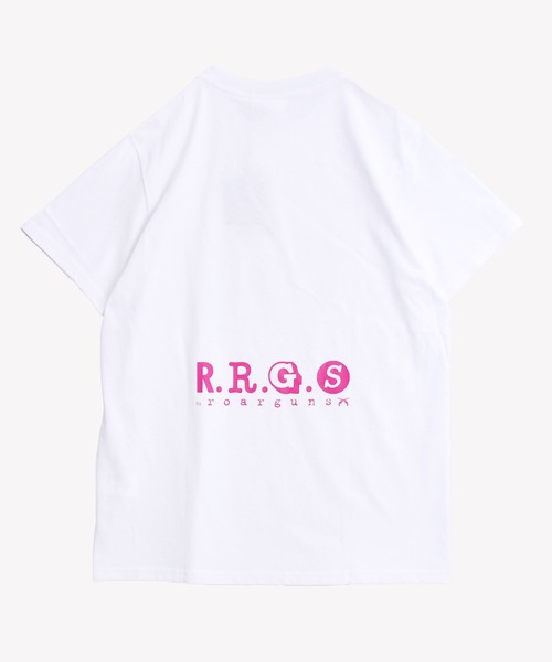 R.R.G.S(アールアールジーエス)の「COLOR LOGO T-SHIRTS(Tシャツ/カットソー・メンズ・ホワイト/ブラック・MEDIUM/LARGE/X-LARGE)」の6枚目の写真