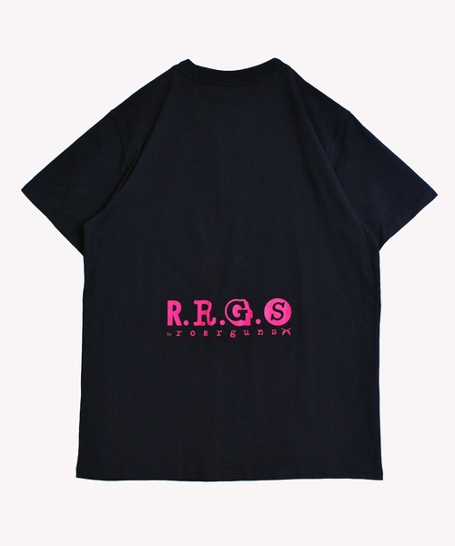 R.R.G.S(アールアールジーエス)の「COLOR LOGO T-SHIRTS(Tシャツ/カットソー・メンズ・ホワイト/ブラック・MEDIUM/LARGE/X-LARGE)」の12枚目の写真