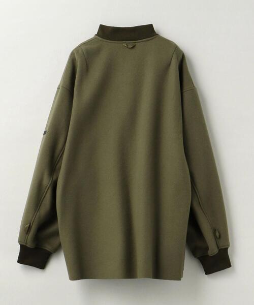 UNITED ARROWS & SONS（ユナイテッドアローズアンドサンズ）の「＜N.HOOLYWOOD(N.ハリウッド)＞ WN VERSITY/スタッフジャンパー■■■（スタジャン・メンズ・オリーブ・38/36/40）」の2枚目の写真