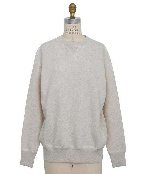 時間19時まで値下げ【美品】ドゥロワー コットン吊り裏毛クルーネックプルオーバー Drawer（ドゥロワー）＞ コットン吊り裏毛クルーネックプルオーバー（T