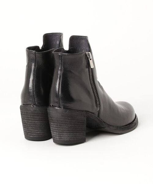 OFFICINE CREATIVE（オフィチーネクリエイティブ）の「OFFICINE CREATIVE（オフィチーネクリエイティブ）WサイドZIPブーツ（ブーツ・レディース・ブラック・35）」の3枚目の写真