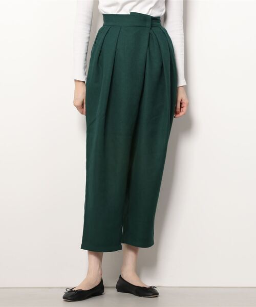 AS KNOW AS PINKY（アズノゥアズピンキー）の「チックタック深まるパンツ（スラックス・レディース・ブラック/ダークグリーン/ブラウン/キャメル・S/M）」の19枚目の写真