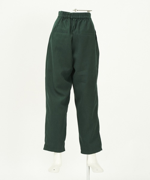 AS KNOW AS PINKY（アズノゥアズピンキー）の「チックタック深まるパンツ（スラックス・レディース・ブラック/ダークグリーン/ブラウン/キャメル・S/M）」の5枚目の写真