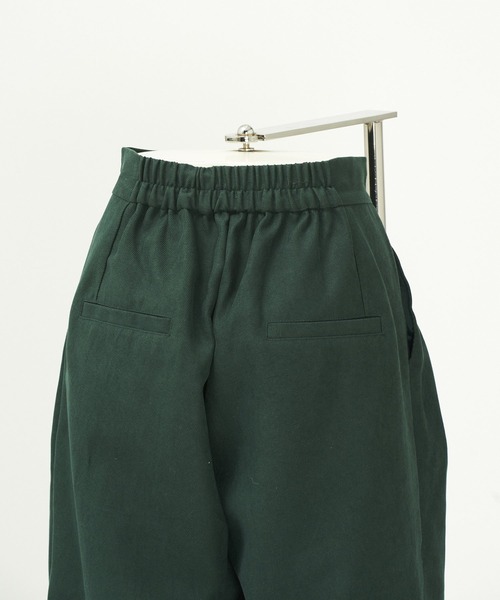 AS KNOW AS PINKY（アズノゥアズピンキー）の「チックタック深まるパンツ（スラックス・レディース・ブラック/ダークグリーン/ブラウン/キャメル・S/M）」の12枚目の写真