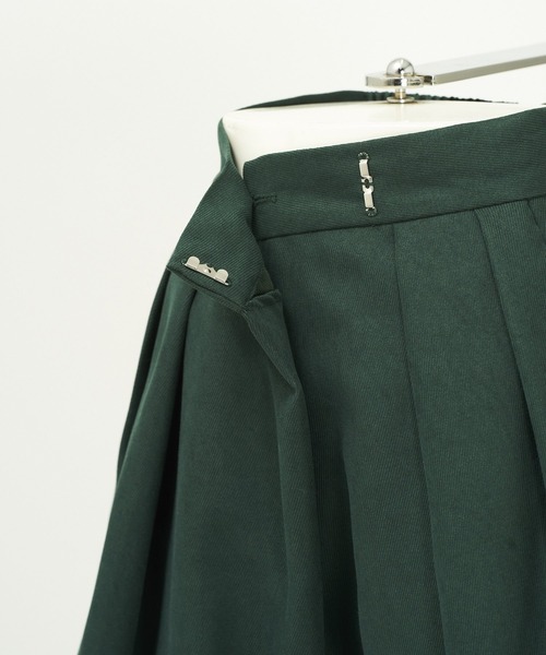 AS KNOW AS PINKY（アズノゥアズピンキー）の「チックタック深まるパンツ（スラックス・レディース・ブラック/ダークグリーン/ブラウン/キャメル・S/M）」の7枚目の写真