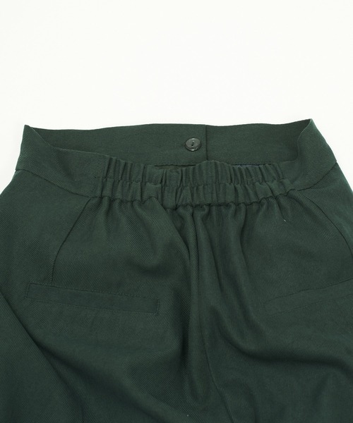 AS KNOW AS PINKY（アズノゥアズピンキー）の「チックタック深まるパンツ（スラックス・レディース・ブラック/ダークグリーン/ブラウン/キャメル・S/M）」の11枚目の写真