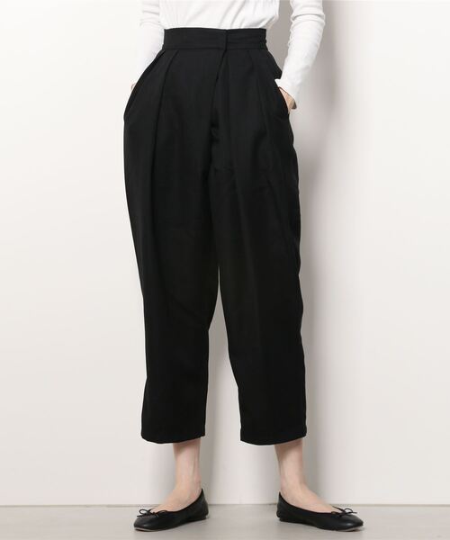 AS KNOW AS PINKY（アズノゥアズピンキー）の「チックタック深まるパンツ（スラックス・レディース・ブラック/ダークグリーン/ブラウン/キャメル・S/M）」の17枚目の写真